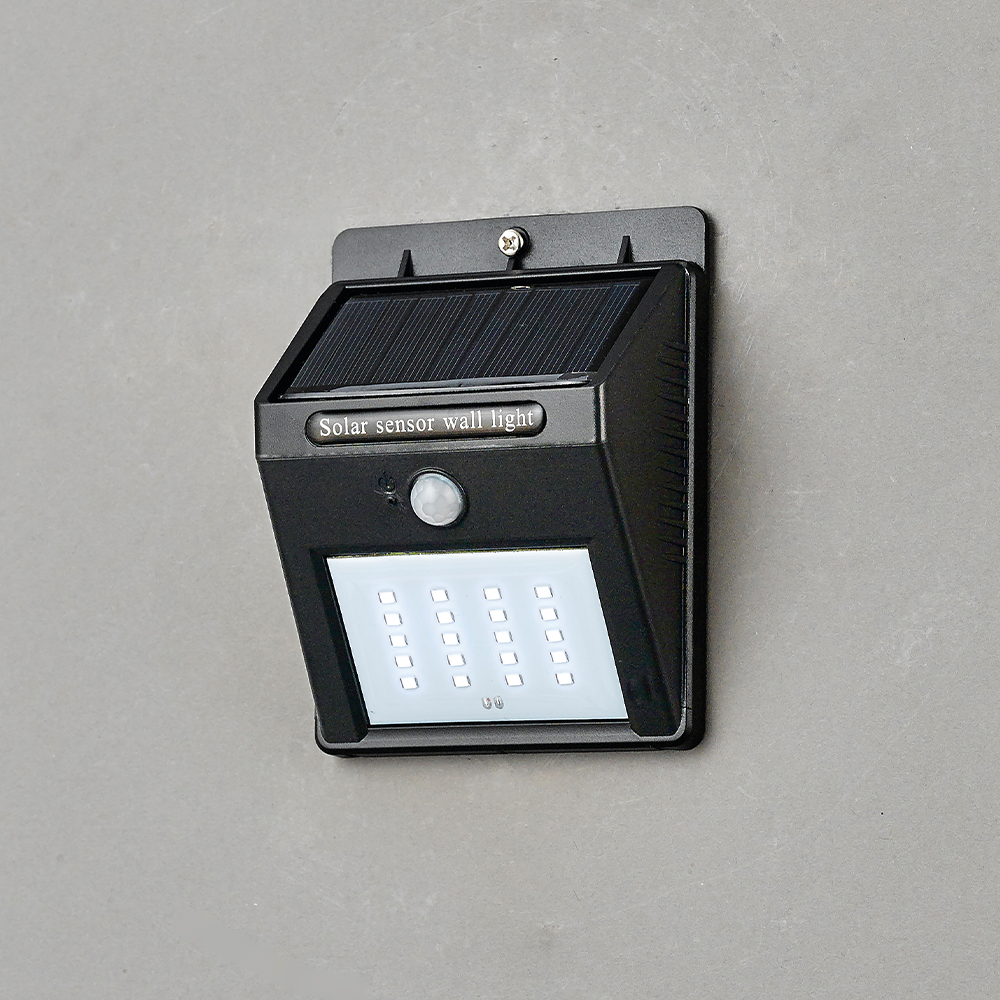 [CI] 쏠라 엔코 LED 센서형 외부 벽등 방수계단등 2W 태양광