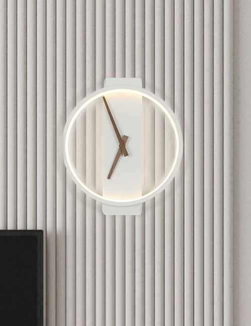 레이미 원형 LED 시계 벽등 8W 카페 포인트등 벽부등 시계조명