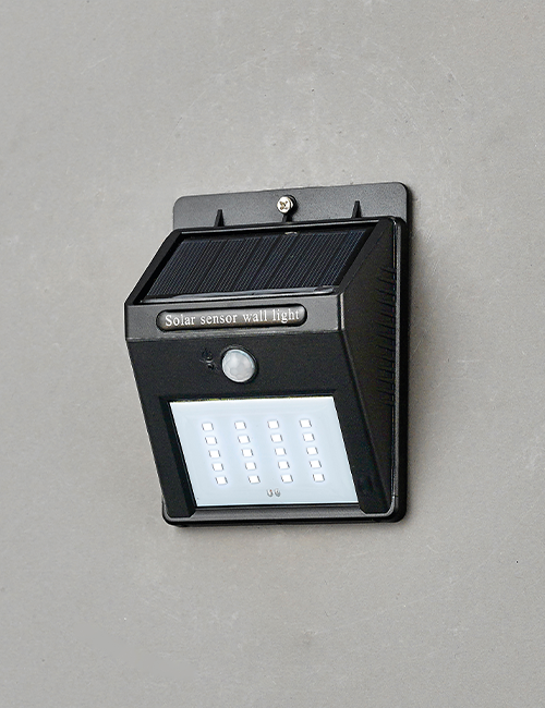 [CI] 쏠라 엔코 LED 센서형 외부 벽등 방수계단등 2W 태양광