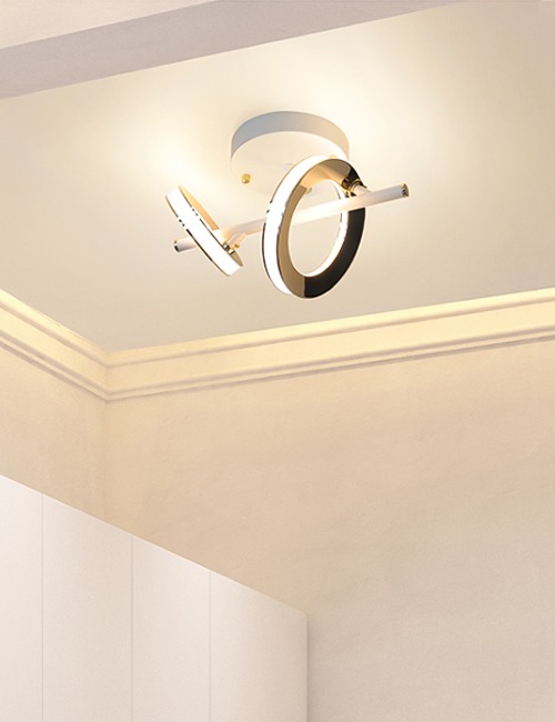 카르샤 LED 현관 인테리어 조명 15W 플리커프리 천장등 베란다 [직부타입/센서타입]